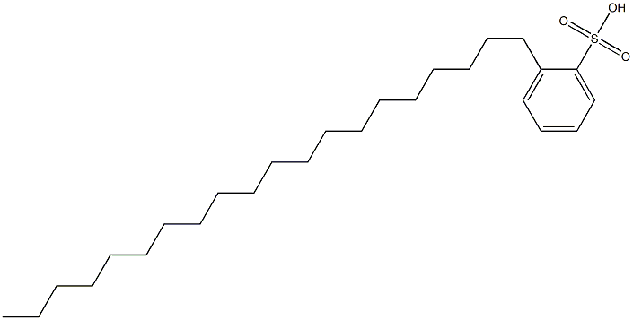 2-Icosylbenzenesulfonic acid Struktur