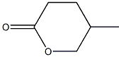 5-Methyltetrahydro-2H-pyran-2-one Struktur