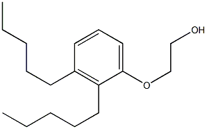 2-(Diamylphenoxy)ethanol Struktur