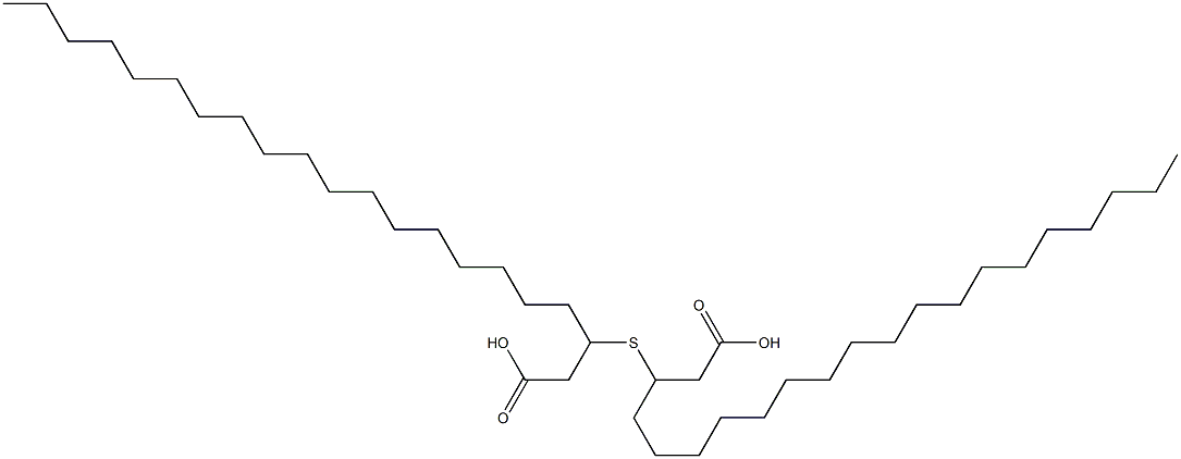 3,3'-Dioctadecyl[3,3'-thiodipropionic acid] Struktur