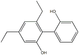 4,6-Diethyl-1,1'-biphenyl-2,2'-diol Struktur