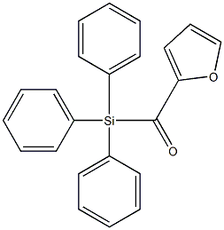 (2-Furoyl)triphenylsilane Struktur