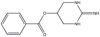 5-Benzoyloxy-2-iminohexahydropyrimidine Struktur