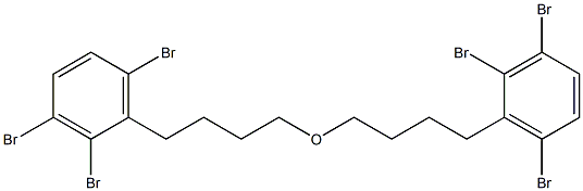 2,3,6-Tribromophenylbutyl ether Struktur