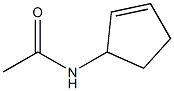 N-Acetyl-2-cyclopenten-1-amine Struktur