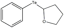 2-Phenyltellurotetrahydrofuran Struktur