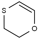 2,3-Dihydro-1,4-oxathiin Struktur