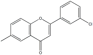 5'-Chloro-6-methylflavone Struktur