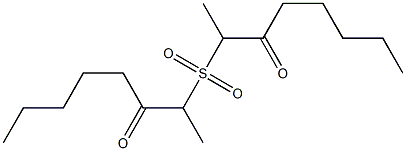 Methyl(2-oxoheptyl) sulfone Struktur