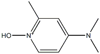 4-(Dimethylamino)-2-methyl-1-hydroxypyridinium Struktur