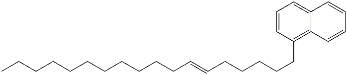 1-(6-Octadecenyl)naphthalene Struktur