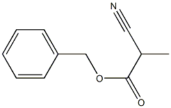 2-Cyanopropionic acid benzyl ester Struktur