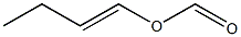Formic acid 1-butenyl ester Struktur
