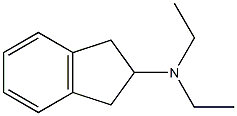 2-(Diethylamino)indane Struktur