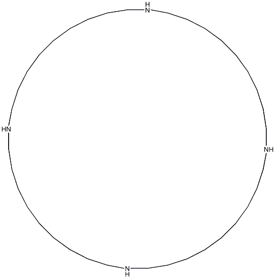 1,11,21,31-Tetraazacyclotetracontane Struktur