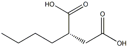 (S)-2-Butylsuccinic acid Struktur