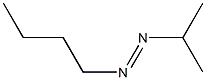 1-Isopropyl-2-butyldiazene Struktur