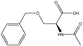 N-Acetyl-O-benzylserine Struktur