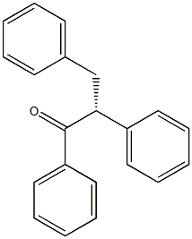 (R)-1,2,3-Triphenyl-1-propanone Struktur