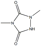 1,4-Dimethyl-1H-1,2,4-triazole-3,5(2H,4H)-dione Struktur