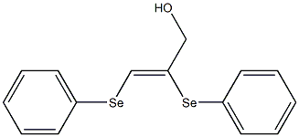 2,3-Bis(phenylseleno)-2-propen-1-ol Struktur