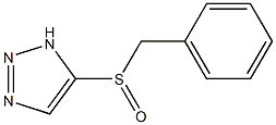 4-Benzylsulfinyl-3H-1,2,3-triazole Struktur