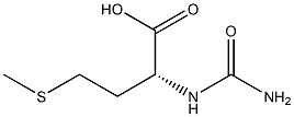 (R)-2-Carbamoylamino-4-(methylthio)butanoic acid Struktur