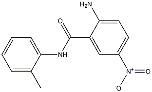 2-Amino-2'-methyl-5-nitrobenzanilide Struktur