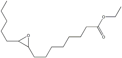 9,10-Epoxypentadecanoic acid ethyl ester Struktur