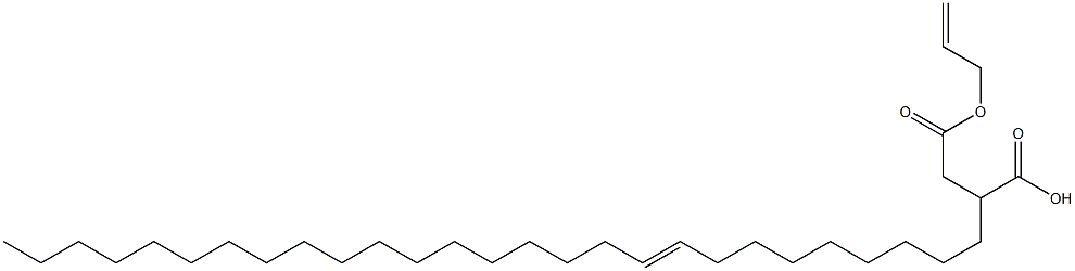 2-(9-Heptacosenyl)succinic acid 1-hydrogen 4-allyl ester Struktur