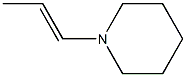 1-[(E)-1-Propenyl]piperidine Struktur