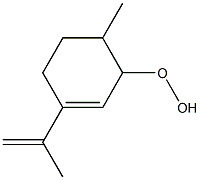 p-Mentha-3,8-dien-2-yl hydroperoxide Struktur