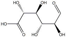 (2S,3R,4S,5R)-5-Carboxy-2,3,4,5-tetrahydroxypentanal Struktur