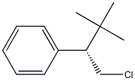 (-)-[(S)-1-(Chloromethyl)-2,2-dimethylpropyl]benzene Struktur