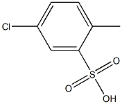 5-Chloro-2-methylbenzenesulfonic acid Struktur