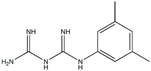 1-(3,5-Xylyl)biguanide Struktur