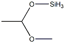 (1-Methoxyethoxy)silane Struktur