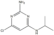 6-Chloro-N'-isopropylpyrimidine-2,4-diamine Struktur