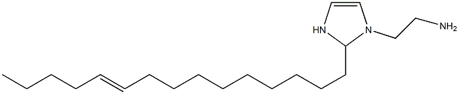 1-(2-Aminoethyl)-2-(10-pentadecenyl)-4-imidazoline Struktur