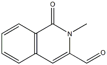 3-Formyl-2-methylisoquinolin-1(2H)-one Struktur