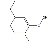 p-Mentha-1,5-dien-6-yl hydroperoxide Struktur