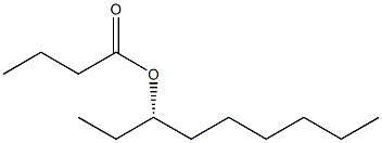 (-)-Butyric acid [(S)-nonane-3-yl] ester Struktur