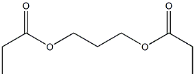 Dipropionic acid 1,3-propanediyl ester Struktur