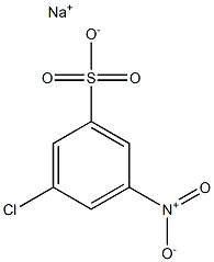 3-Chloro-5-nitrobenzenesulfonic acid sodium salt Struktur