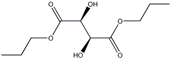 Dipropyl D-tartrate Struktur