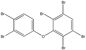 2,3,3',4',5,6-Hexabromo[1,1'-oxybisbenzene] Struktur