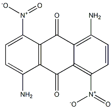 1,5-Diamino-4,8-dinitroanthraquinone Struktur