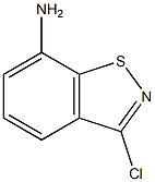 3-Chloro-1,2-benzisothiazol-7-amine Struktur