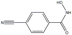 N-Hydroxy-4-cyanobenzamide Struktur