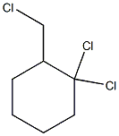 1-Chloromethyl-2,2-dichlorocyclohexane Struktur